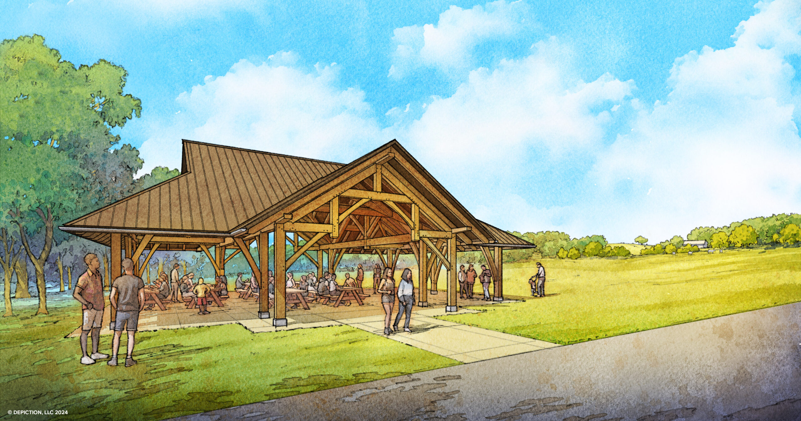 A Pavilion at Bald Hill Farm