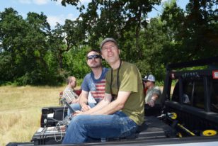 Matt and Intel Pilot Horseshoe Lake 